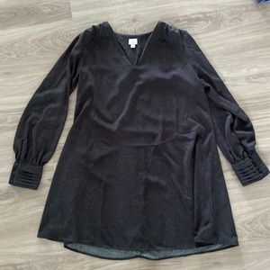 Dark Green Long Sleeve Dress